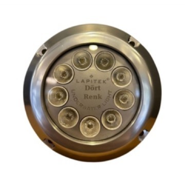 Su Altı Lambası Dört Renk